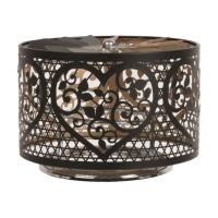 Aroma Silhouette Black & Gold Carousel Heart Shade  Extra Image 1 Preview